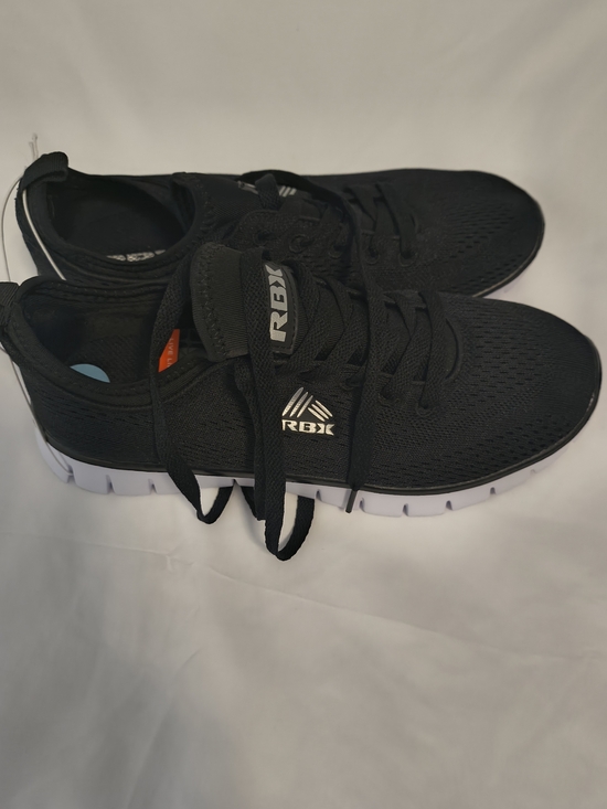 RBX Other - RBX Men's Black Knit Running Sneakers with White Sole
